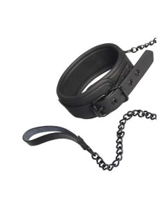 Blaze Povodac i okovratnik u crnoj boji  21264-31